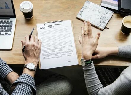 Business contract is