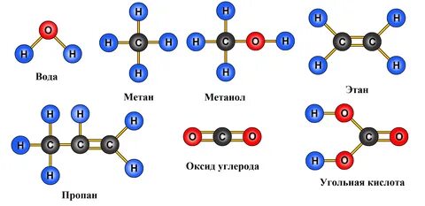 Метан сколько атомов углерода