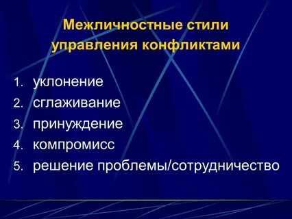 Впервые использованы приемы управления межличностными отношениями