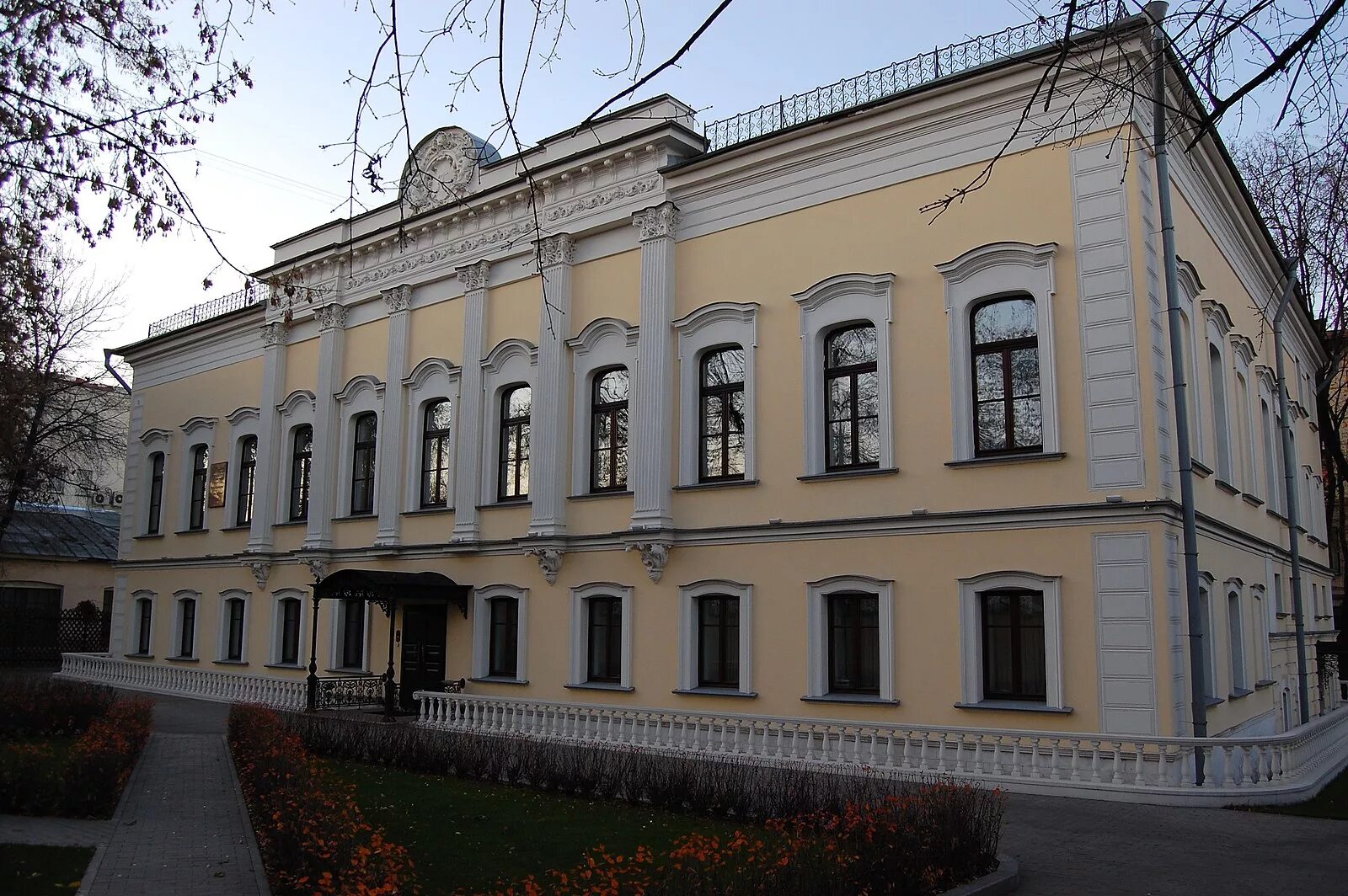 Посещение особняков москвы