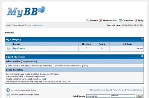 Forum php mod d