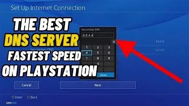 Dns сервера ps4