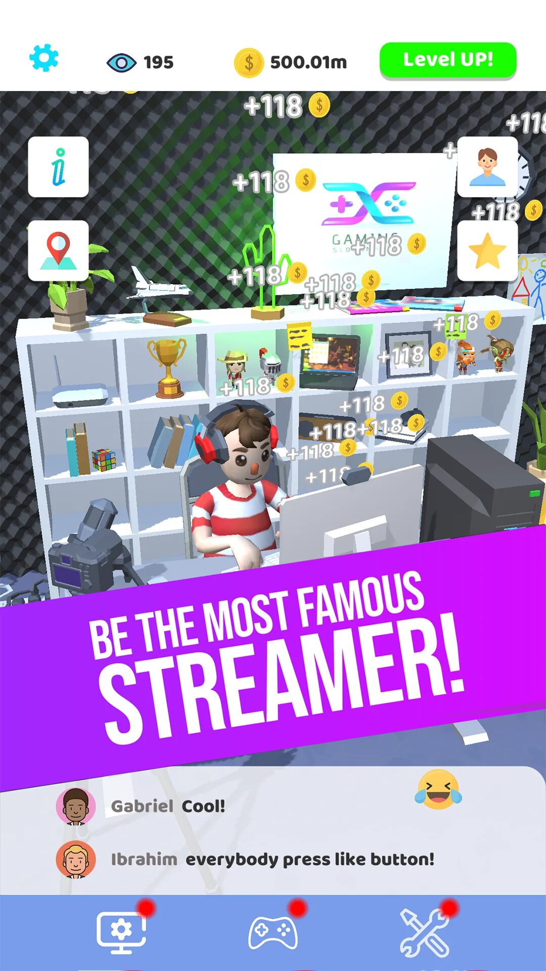 Idle streamer мод много. Idle streamer. idle streamer симулятор. idle streamer много денег. idle streamer взлом.