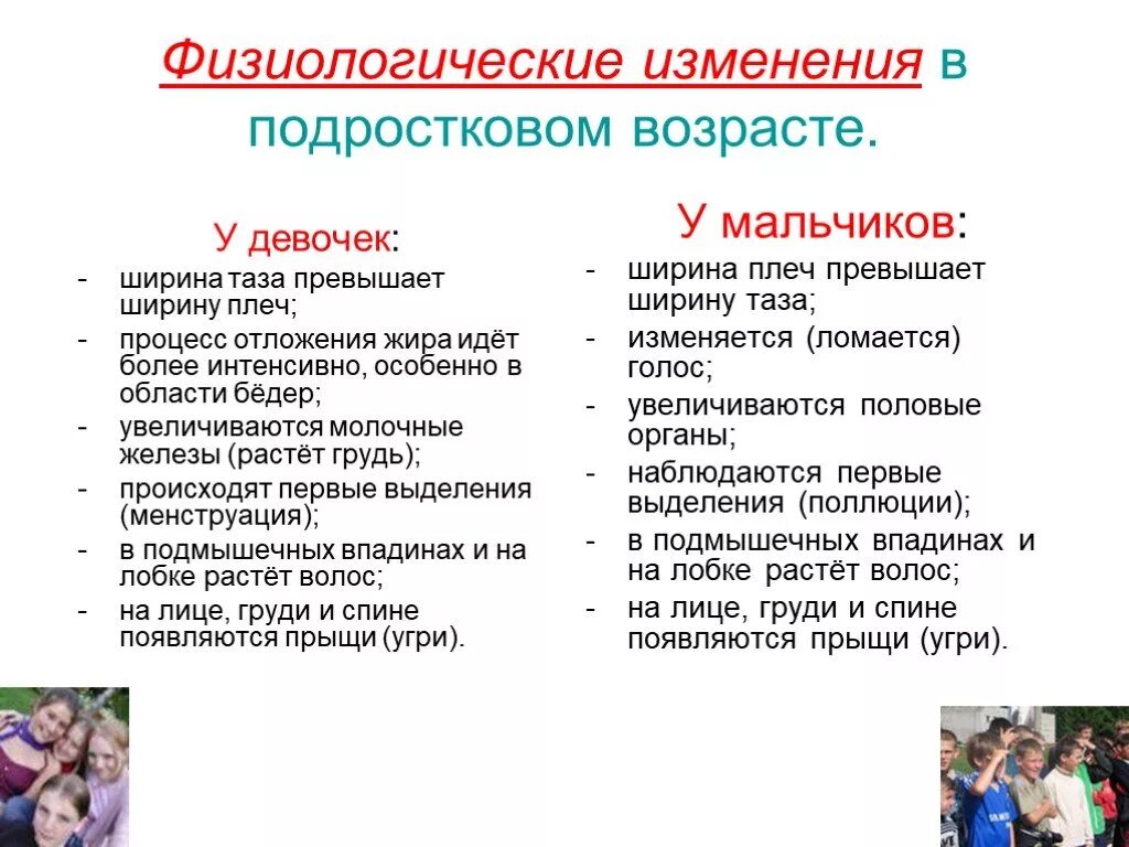 Что происходит с людьми с возрастом. Физиологические изменения в подростковом возрасте. Особенности развития девочек и мальчиков ОБЖ. Изменения в организме подростка. Подростковые изменения организма.