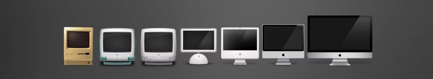 Как менялся компьютер. Эволюция компьютеров apple. эволюция компьютеров мак. эволюция компьютеров macintosh. трансформация компьютера.