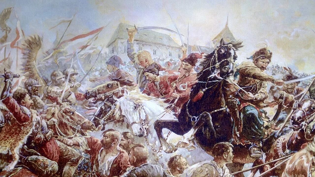 Польские войска заняли москву в результате. Битва Козаков против Поляков. Битва Казаков Хмельницкого под Пилявцами. Битва Хмельницкого под Корсунем 1648.