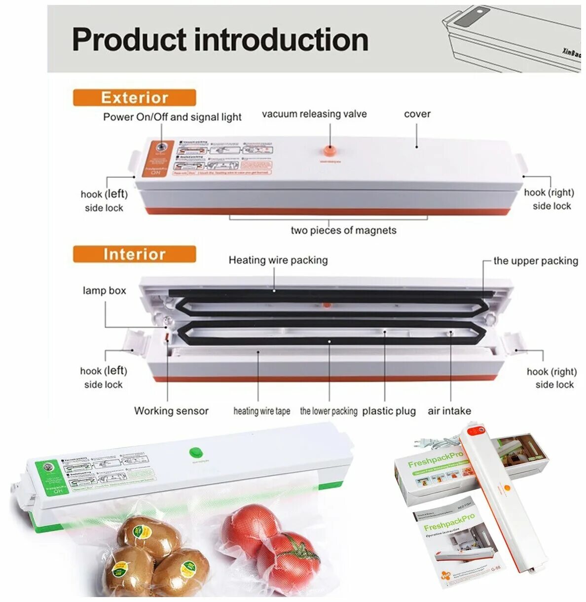 Инструкция вакуумного упаковщика. Вакууматор Freshpack Pro. Вакууматор 220v 100w. Вакуумный упаковщик Freshpack Pro. Vacuum Sealer 220v 100w