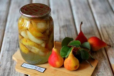 Консервированная груша