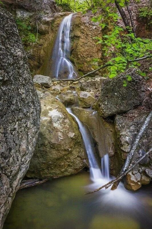 Ускутские водопады (Крым) - фото, как добраться, где находятся