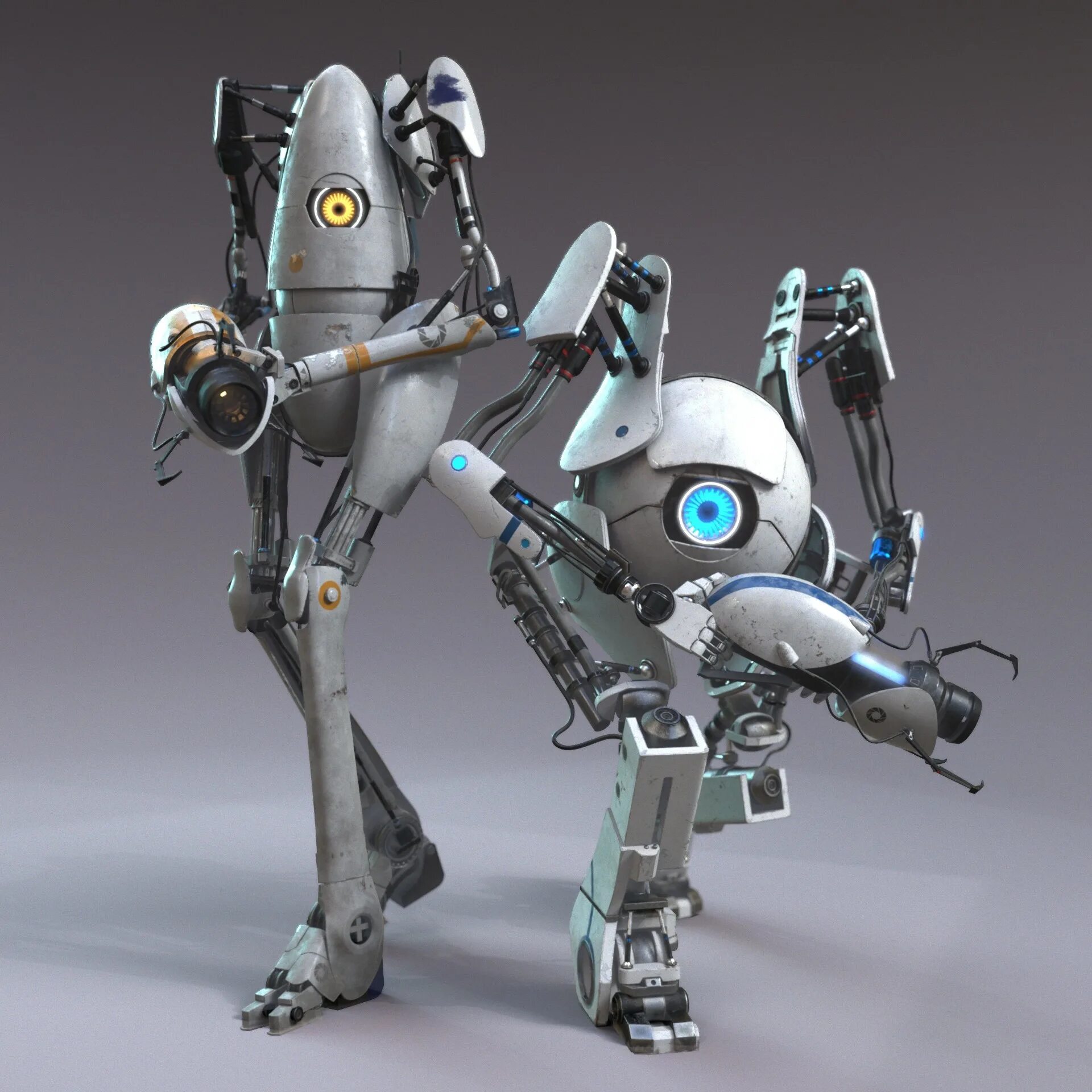 Bad 2 робот. Portal 2 atlas and p-body. portal 2 атлас и пибоди. portal 2 робот атлас. пибоди portal 2.