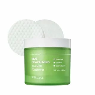 Calming toner pad