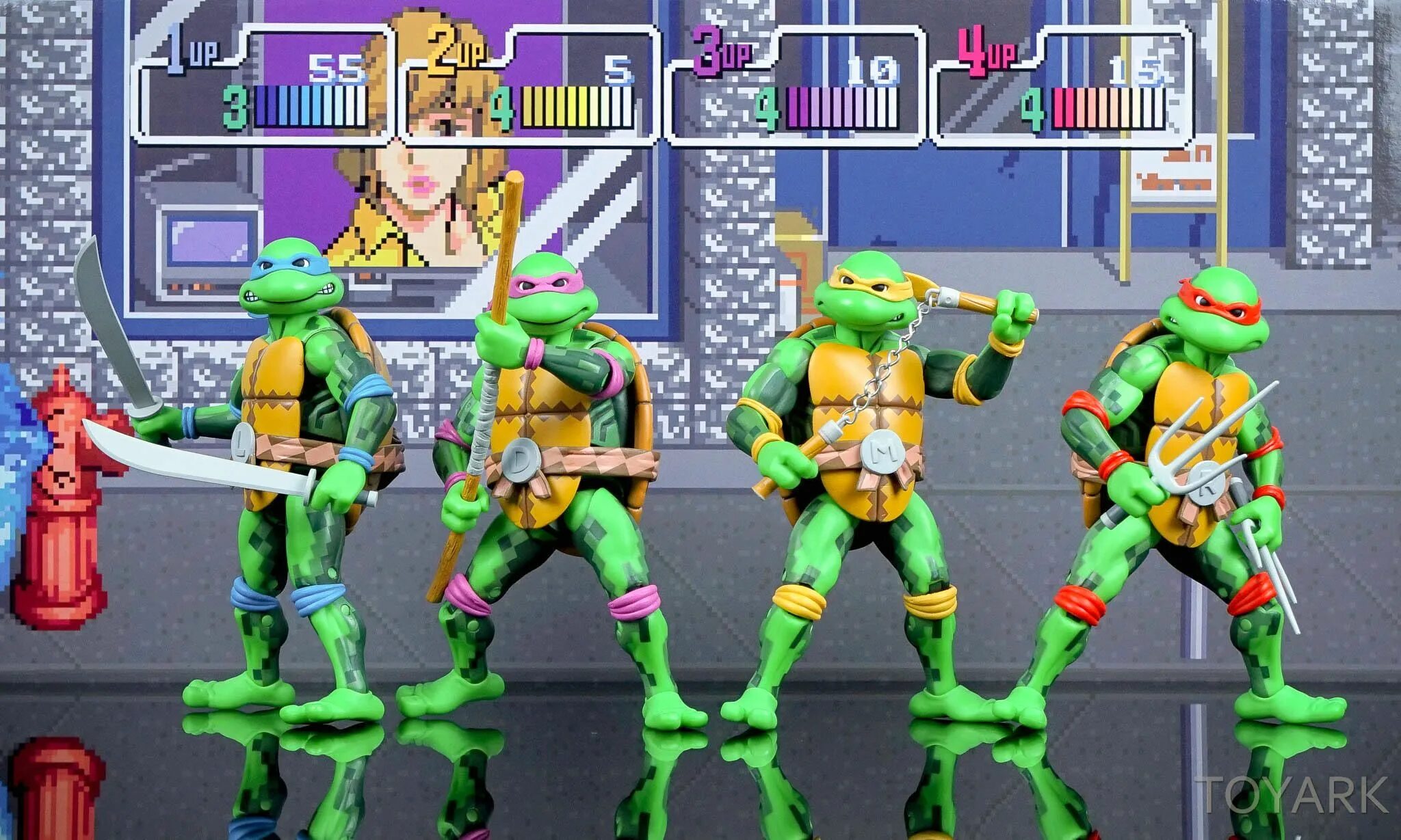 Tmnt arcade. Teenage Mutant Ninja Turtles Arcade. Teenage Mutant Ninja Turtles: the Arcade game. TMNT Arcade NECA. Teenage Mutant Ninja Turtles (аркадная игра).