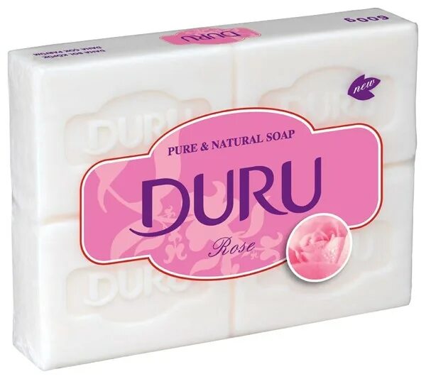 Дуру хозяйственное. Duru Lady мыло 140г. Туалетное мыло, Duru Lady 140 гр.