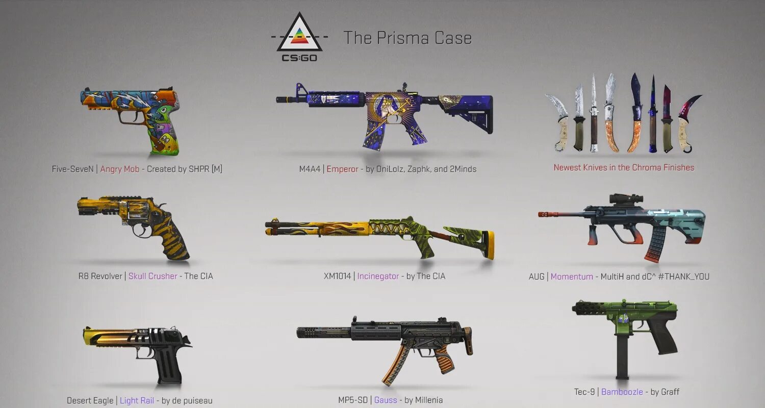 Prisma case. Призма кейс кс го. коллекция призма кс го. скины из кейса призма. кейс prisma case.
