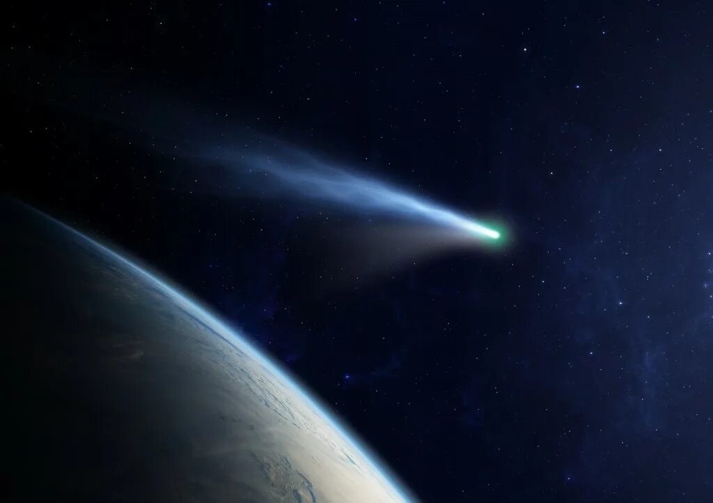 Комета которую можно увидеть. Комета c/2025 e3 (ztf). зеленая комета 2025. метеорный рой комета. комета хейла-боппа.