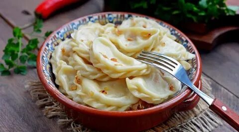 Вареники с картофельным пюре