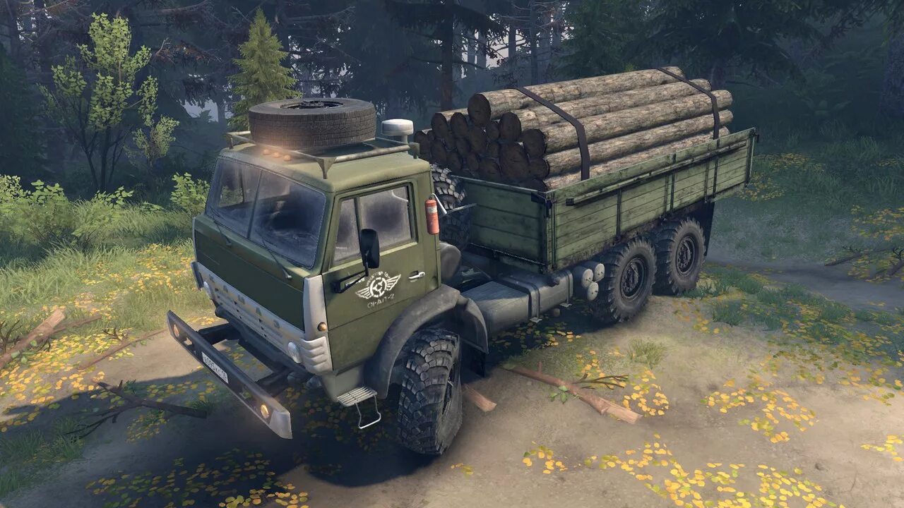 КАМАЗ 43101. Spin Tires КАМАЗ 43101. КАМАЗ 43101 лесовоз. КАМАЗ-53229 SPINTIRES.