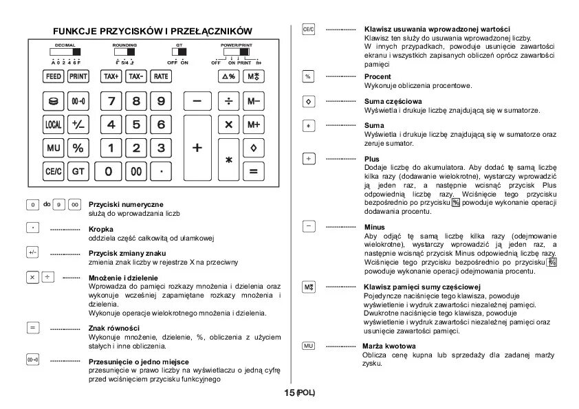 Инструкция калькулятора на русском языке