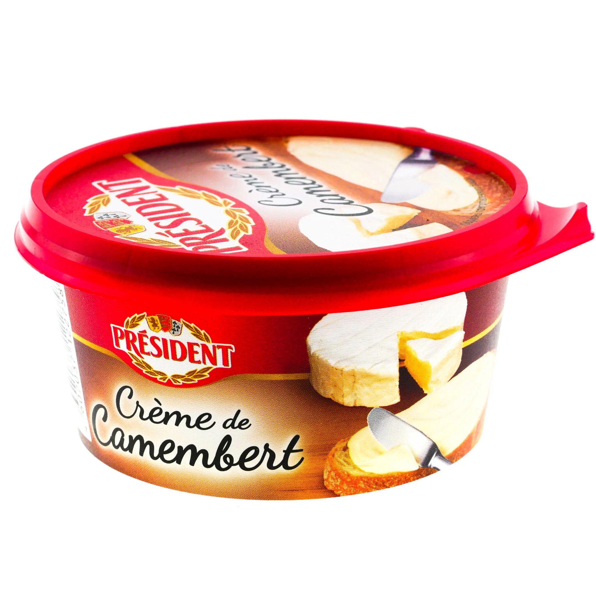 Сыр пл. Сыр President Creme de Camembert 125 g. Плавленый сыр President камамбер.