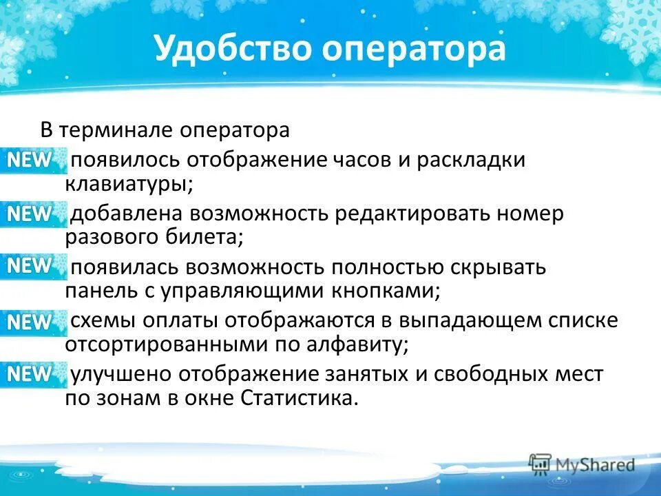 Возможность редактирования возможность