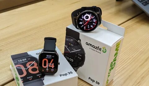 Смарт часы amazfit pop 3r silver