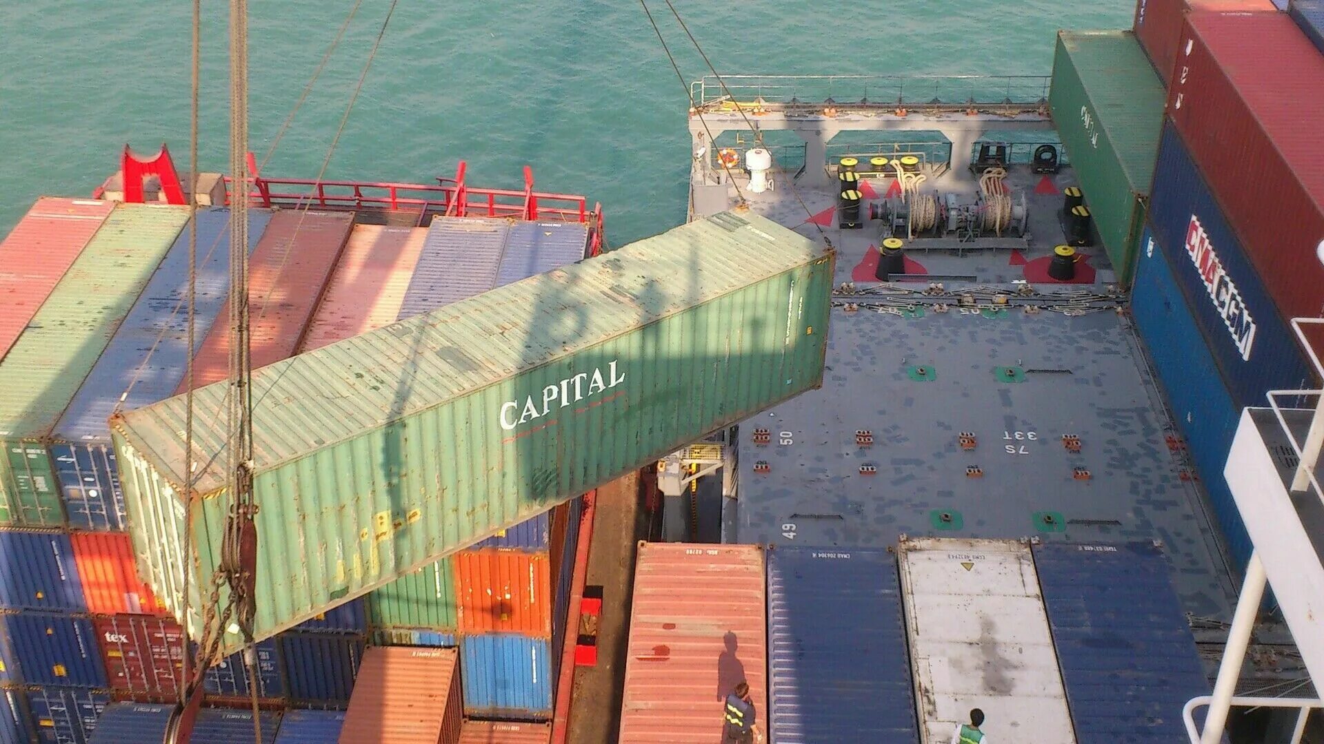 Подъем контейнера 40 футовый вилочным погрузчикам. Погрузка контейнеров. Мостовой кран перегружатель. Разгрузка контейнеров. Погруженные контейнеры.