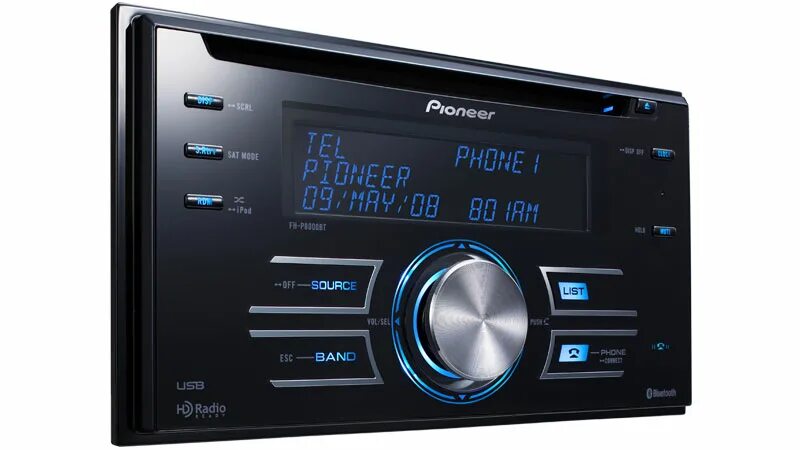 Купить магнитолу пионер 2. Магнитола Pioneer 2 din. Pioneer FH-p80bt. Pioneer FH p8000bt. Pioneer автомагнитола 2 Dinbt.