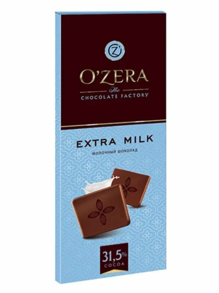 Шоколад Ozera Extra Milk 90г. «Ozera», шоколад молочный Extra Milk. Шоколад o"Zera Extra Milk 90г молочный. Шоколад озера молочный 90гр 31,5%.