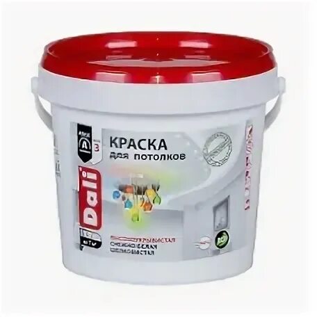 Dali краска для потолков акриловая