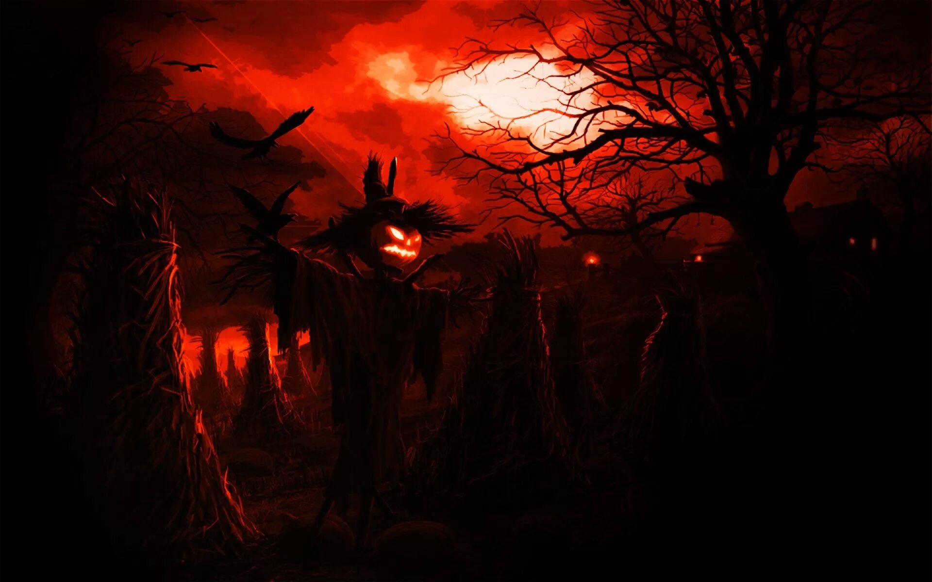 Scary night horror