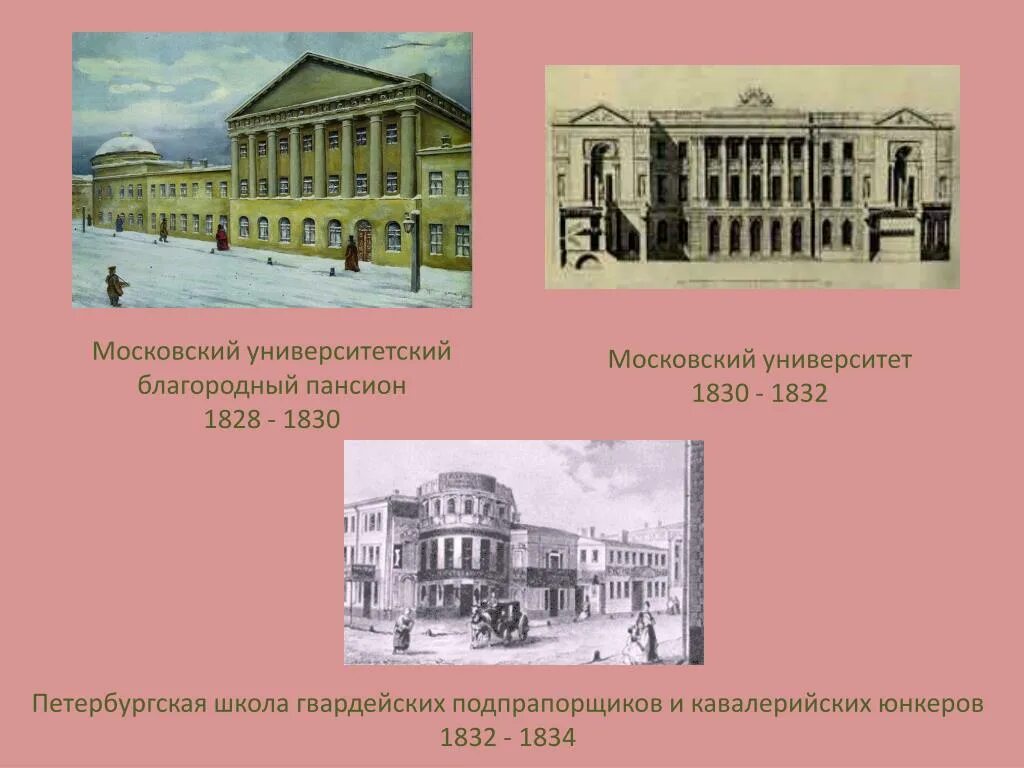 Лермонтов пансион. Московский Университетский благородный Пансион (1828 – 1830). Московский университет 1830-1832 гг Лермонтов. Московский Университетский Пансион Лермонтова 1830. Московский университет благородного пансиона.