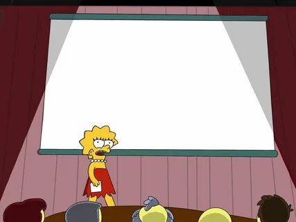 Lisa Simpson Presentation Meme Template #meme #memes #memetemplate #blank.....