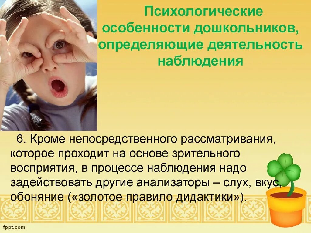 Активность наблюдения. Особенности наблюдения дошкольников. Наблюдение в экологическом образовании дошкольников. Значение наблюдения в экологическом образовании дошкольников. Виды наблюдений в экологическом образовании дошкольников.