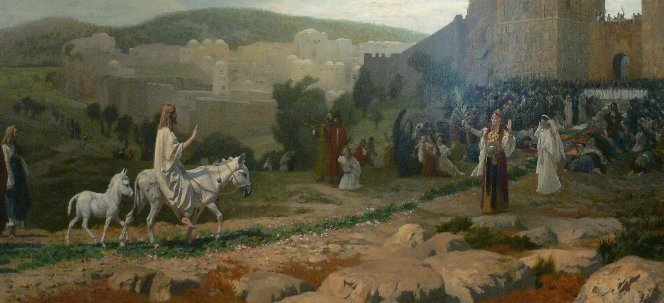 Иисус на осле. Иисус и дщери иерусалимские. Когда ты шел в иерусалим олег. Восходя в иерусалим. Иисус христос сериал библия.