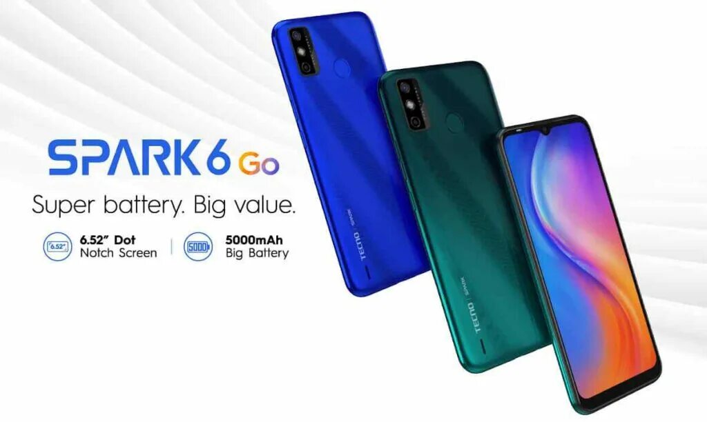 Телефон спарк 6. Techno Spark 6 go 2/32gb. Смартфон Techno Spark 6 go. Смартфон Tecno Spark 6 go 2/32 ГБ. 6.6" Смартфон Tecno Spark.