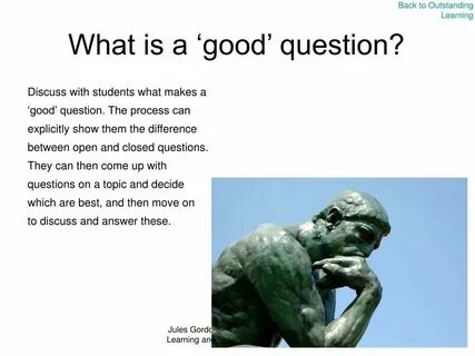 But not think much