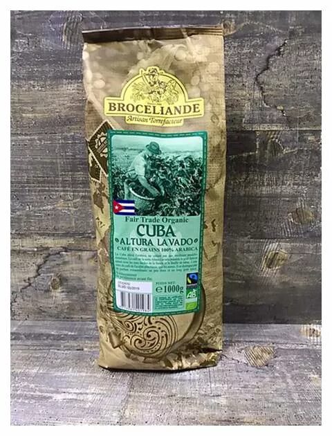 Кофе в зернах Broceliande Cuba. Растворимый кофе Broceliande Cuba, 200 гр. Кофе ла Плезир. Кофе Fair trade Organic Cuba. Кофе куба купить