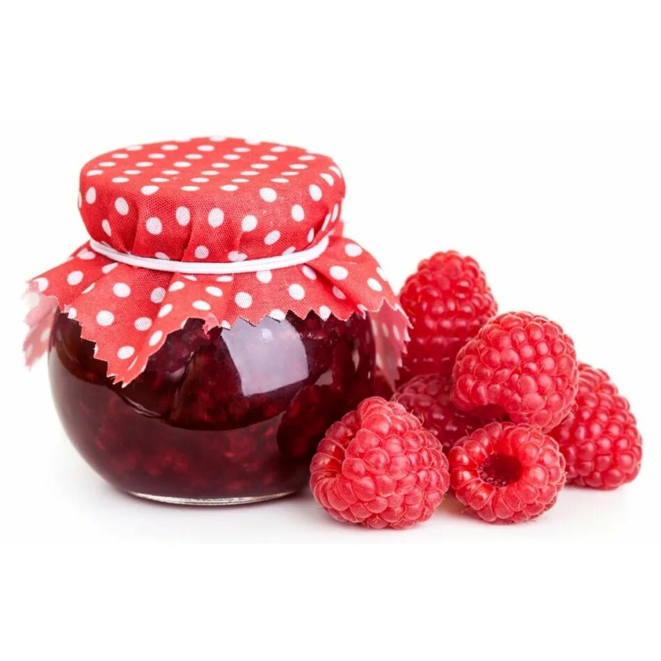 Продукты из малины. Варенье на белом фоне. Малиновое варенье. Варенье из малины 200 гр. Баночки с вареньем.