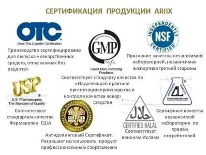 Сертификация производства продукции