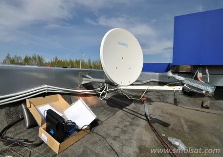 Спутниковый интернет через интернет