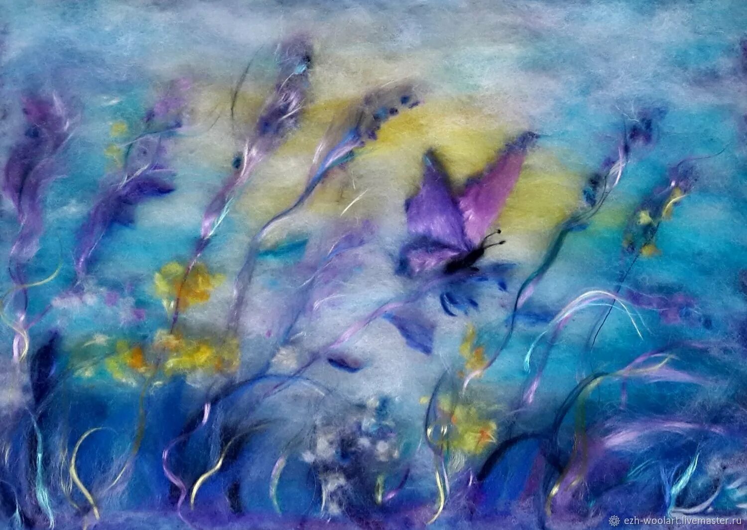 Шерстяная акварель анютины глазки. Рисование шерстью. Шерстяная акварель пейзажи шешиной екатерины. Акварель шерстью. Шерстяная акварель юлия либина.
