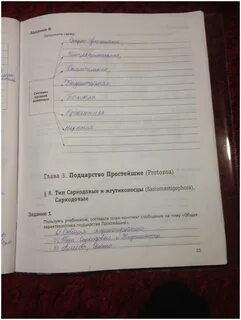 Биология 7 класс рабочая тетрадь кучменко