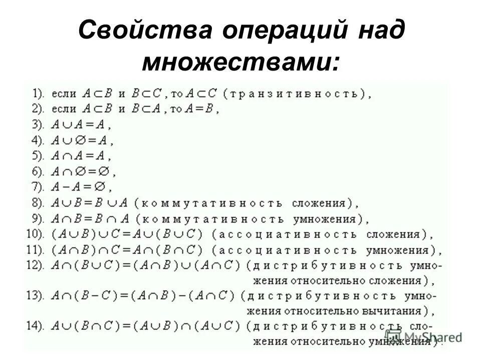 свойства множеств примеры. свойства множеств примеры. подмножество операции над множествами. операции над множествами свойства операций. операции над множествами свойства операций над множествами.