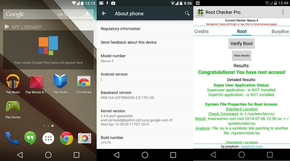Google поставил android