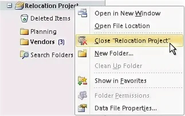 Open data files