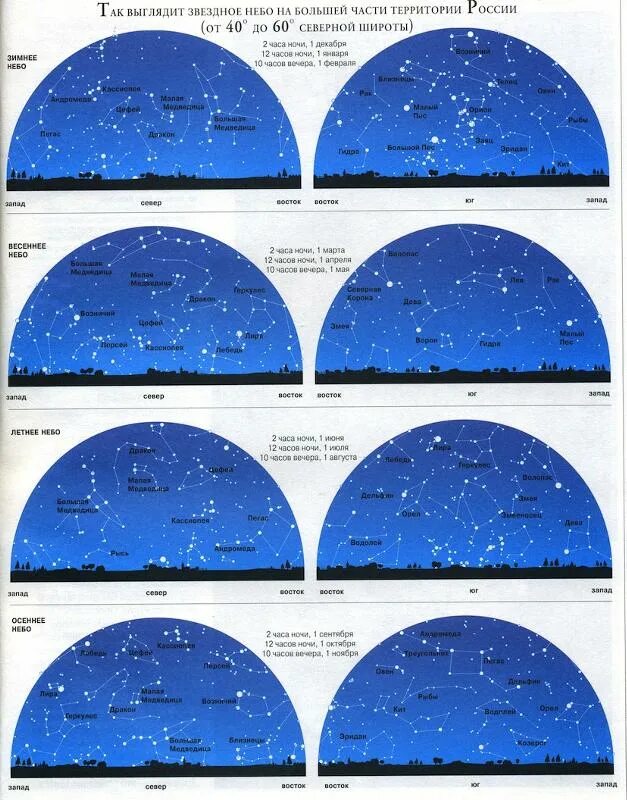 В северном полушарии можно увидеть. Карта звездного неба. Карта созвездий летнего неба. Карта звездного неба зимой. Звездное небо Северного полушария.