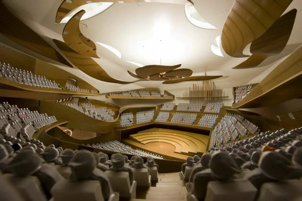 Концертный зал в париже. Филармония в Париже Нувель.