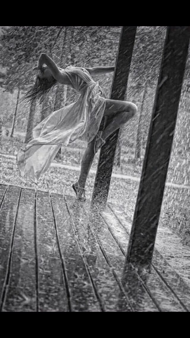 I was dancing in the rain