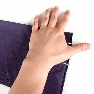 Рукав с вырезом для пальца