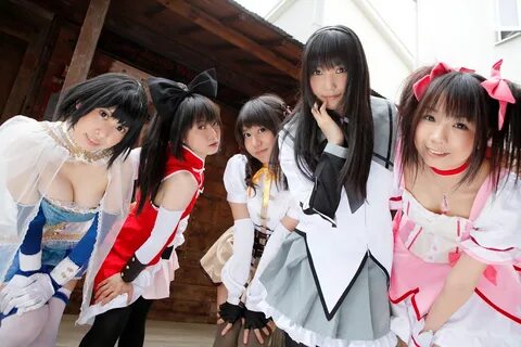 Majou Shoujo Madoka - Girls. 